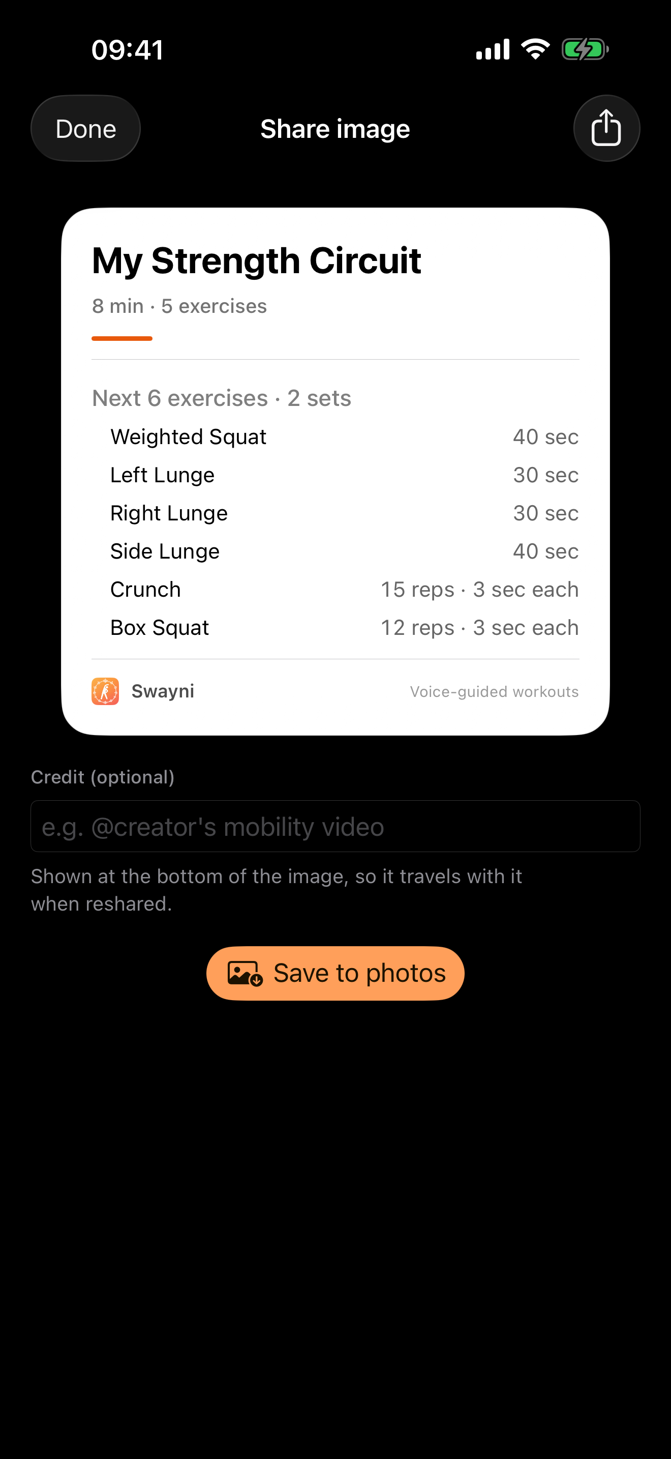 One image makes the whole workout clear.